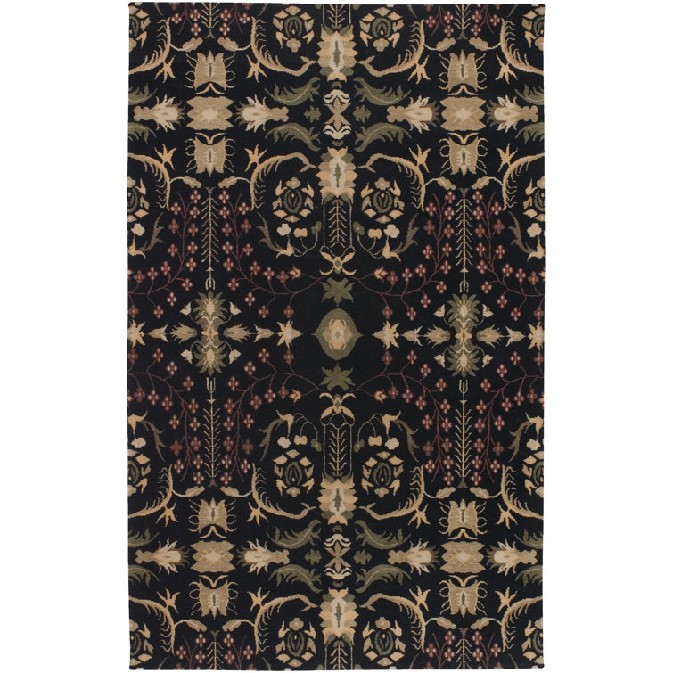 Tapis noir Caldean