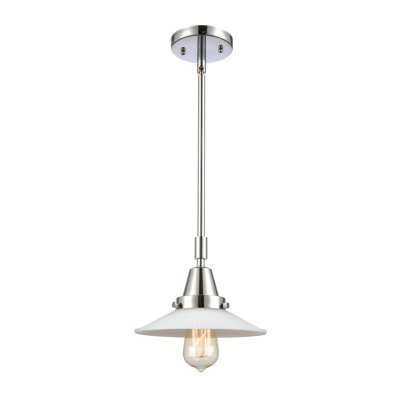 Luminaire suspendu conique à 1 lumière Cahaba