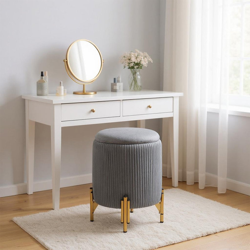 Metal Accent Stool