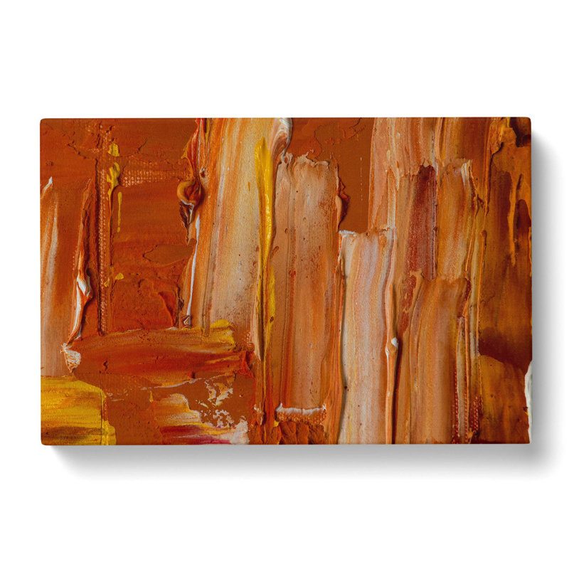 Abstract Art Painting Vol.138 by S.Johnson - Wrapped Canvas Painting, 35cm H x 50cm W x 3cm D
