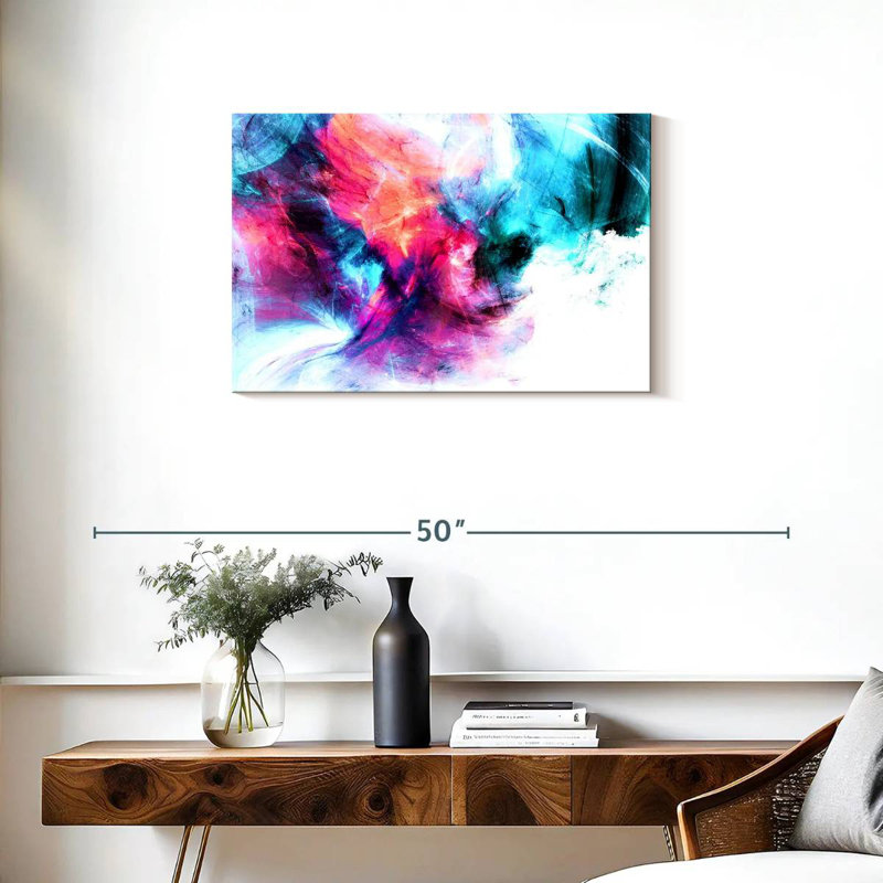 Nuage surréel abstrait Avery, H 20 po x l 30 po
