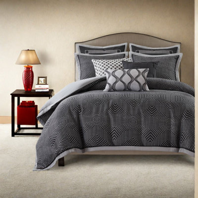 Premium King Bedding Sets Polyester Jacquard Modern Home Comfort
