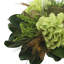 Hydrangea and Magnolia Leaf Centerpiece