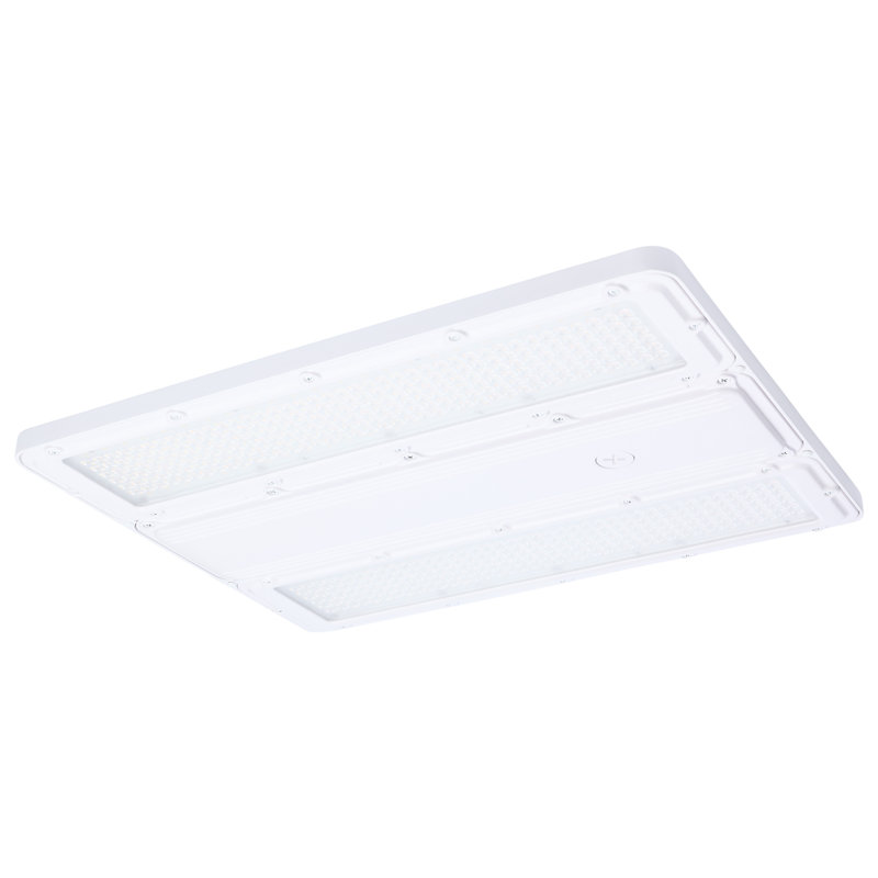 Finition blanche 105/90/70 watts à DEL linéaire haute baie 3K / 4K / 5K IP69K 120-347 Volt