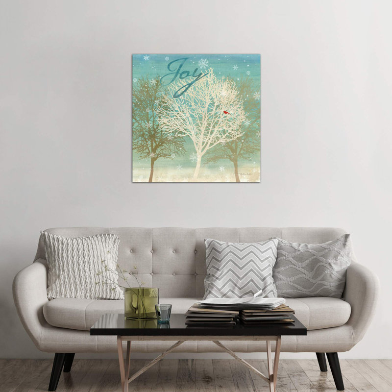 Holiday Trees II by Cynthia Coulter - Print on Canvas, 93.98 cm H x 93.98 cm W x 1.91 cm D, Wrapped Canvas