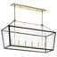 Delvin 6 - Light Dimmable Linear Chandelier-2015965198