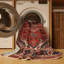 Tapis brun lavable à la machine-701494758