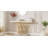 59" Gold Console Table
