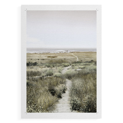 Sentier au paradis - impression sur toile seulement - non encadrée