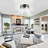 16" Ceiling Fan with LED Lights,Remote Control and App Control Ceiling Fans with Lights.-1300399066