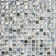 Donegal 0.59" x 0.59" Seashell Grid Mosaic Wall Tile