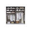 Caracas 3 Door Sliding Wardrobe-1283860268-1283860267-1283860263