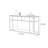 Sleek Acrylic Modern Console Table-1282334537