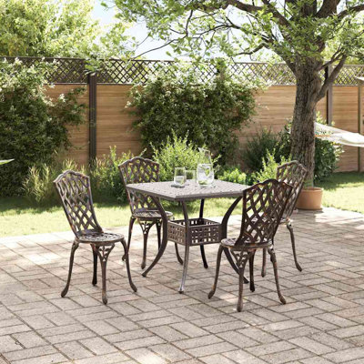 4 - Person Patio Dining Set with Square Table