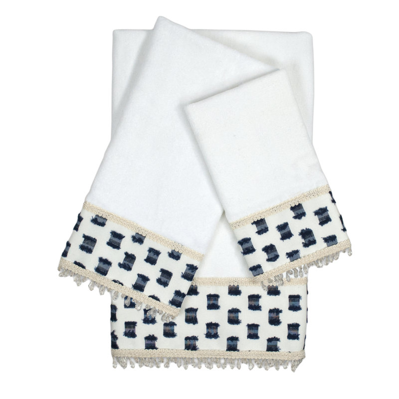 Ensemble de serviettes 3 pièces en coton 100% o’fifi