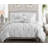 Floral Pintuck 3PC Comforter Set, Soft Microfiber, Pastel Colors, Lightweight Bedding Set-689213275-689213272