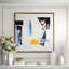 U2 2 by Elige - Floater Frame Mixed Media Artwork Print on Canvas