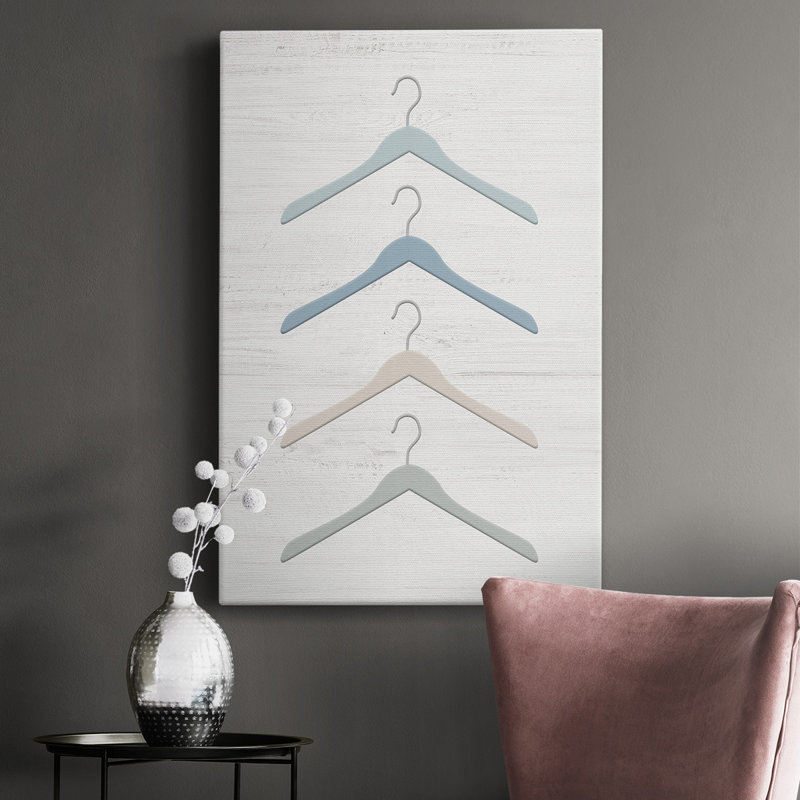 " Laundry Hangers ", 27" H x 18" W x 1.5" D