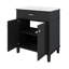 Ensemble de meuble-lavabo avec lavabo en céramique 30 po, ensemble de meuble-lavabo avec lavabo en céramique 30 po, 2 portes, 1 tiroir-1060629555