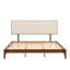 Lit plateforme solide en bois de bambou sec 12 pouces-790538625