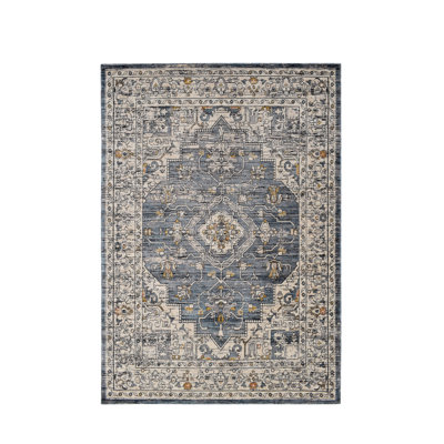 Alette Rectangle Oriental Area Rug