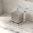 Farne Widespread Bathroom Faucet with Pop-Up Drain, 2-Handle 3-Hole Waterfall Bathroom Sink Faucet-88172885