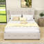 Queen Size Upholstered Platform Bed with Storage Drawers-926028816
