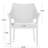 Pe Wicker Stacking Dining Chair,4pcs