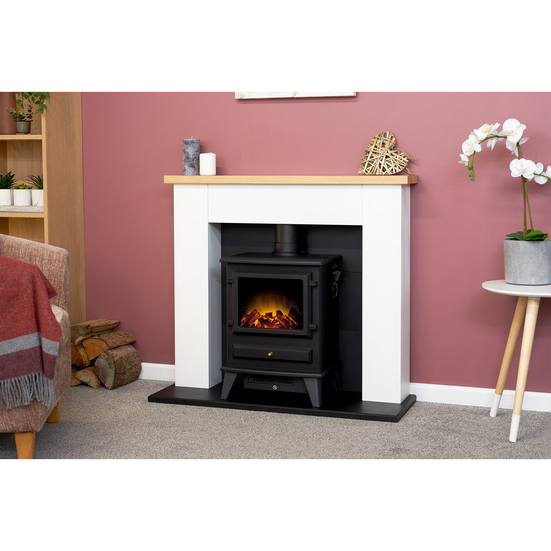 Chilton Adam 100cm W Electric Fireplace with 6142 BTU