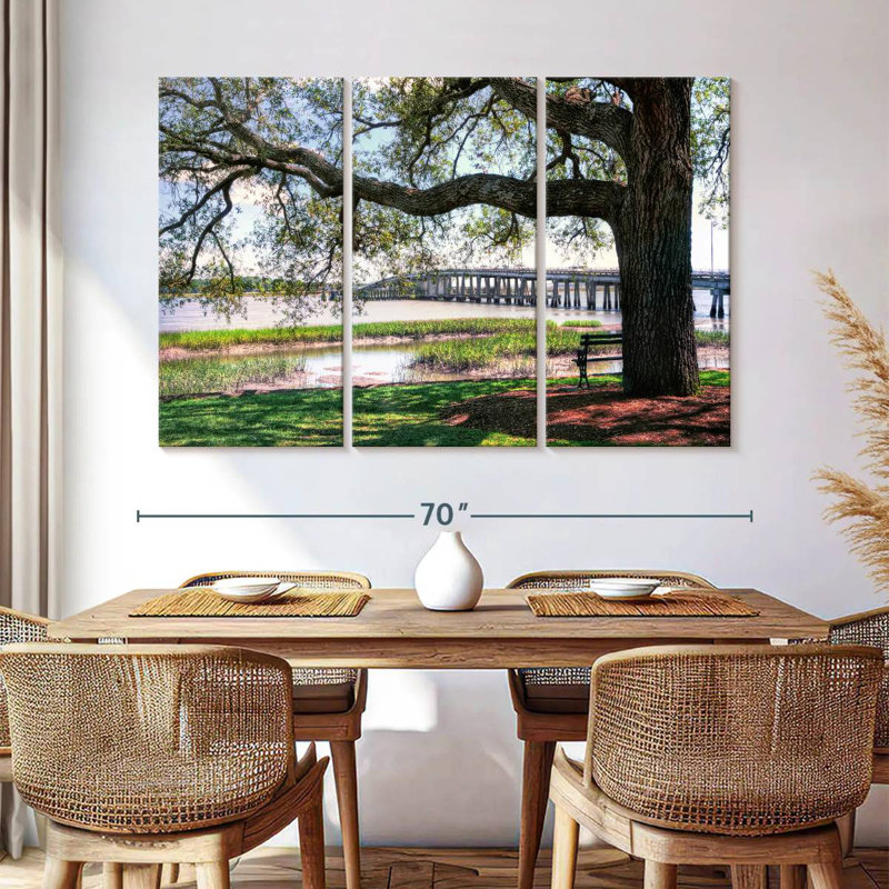 Rorry Harbor Riverside, 42" H x 65" W