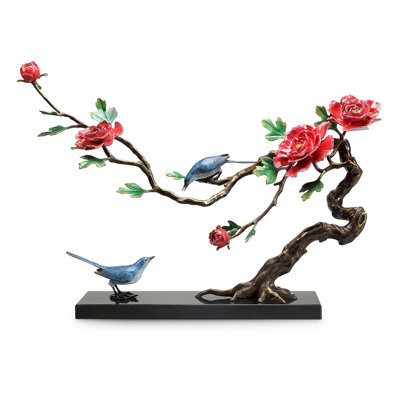 Bluebirds of Happiness Sculpture