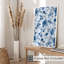 Motif floral de fleurs bleues II-1281710968