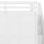 Lit mezzanine avec garde-robe, bureau et tablettes-1076254574