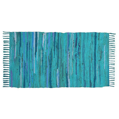 Cotton Geometric Indoor / Outdoor Rug