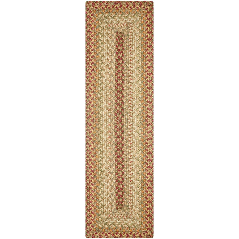 Tapis d'escalier d'intérieur tressé en jute de qualité supérieure - taille 8 po x 28 po, Rectangle 8 po x 2 pi 4 po