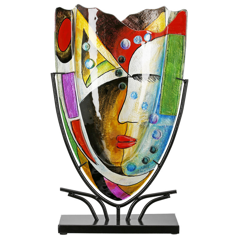 Daintin Handmade Glass Floor Vase