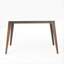 Ensemble de table de salle à manger 5 pièces avec une table en bois massif et 4 chaises rembourrées pour la salle à manger (noyer et gris)-308305389
