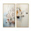 Minimalisme «Coastal Port Perception» - ensemble de 2 reproductions d'art mural-102570645-102570642