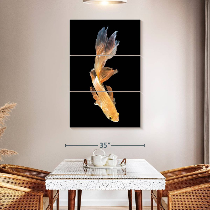 Brampt Betta Fish Dive, 50" H x 32" W