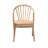 Cameren Windsor Back Rattan Side Chair in Brown