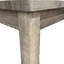 Table de bar 3 pièces : Bois massif avec rangement intégré, 2 tabourets rembourrés en lin mélangé, style transitionnel, pour coin repas, prise électrique, beige, repas en famille
