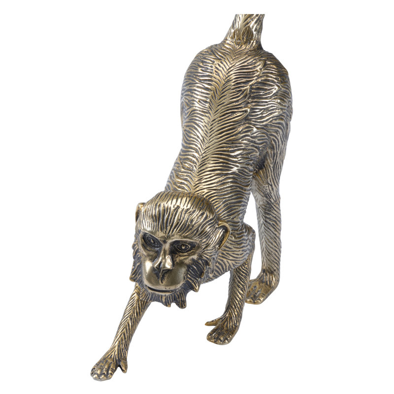 Statue de singe debout