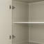 Armoire de rangement moderne en bois avec tablettes réglables 59 "Devin