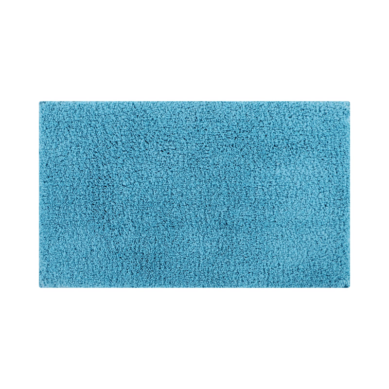 Tapis de salle de bain Micro, Rectangle 24 po x 40 po, Bleu