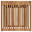 Garden Side Table Manual Brown Solid Teak Wood-59252888