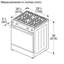 30" 100 Series Bosch Gas Range