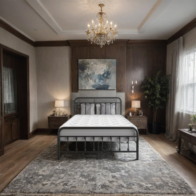Leighton Wood Platform Bed