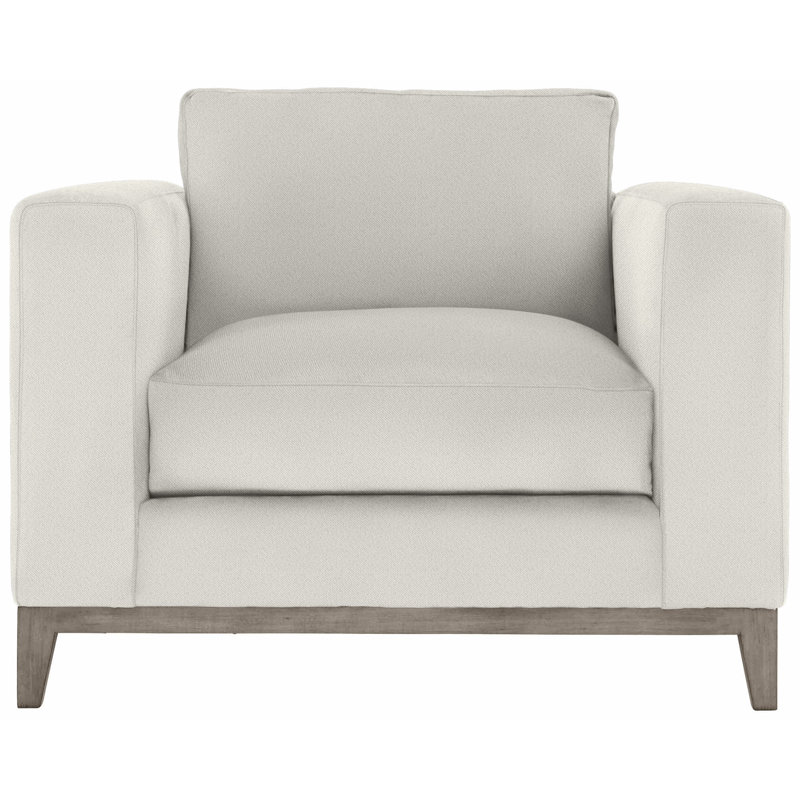 Noel 40" Wide Armchair, Blanca, White 5555-000
