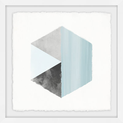 Geometric Edges - Single Picture Frame Print