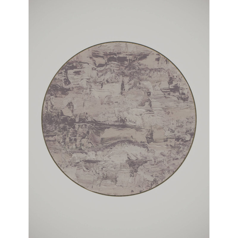 Hartwald Washable Indoor Rug, Round 3'
